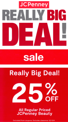 Really Big Deal Sale JCP