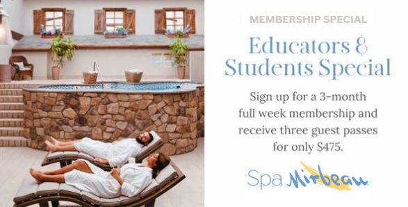 educators and students special spa logo