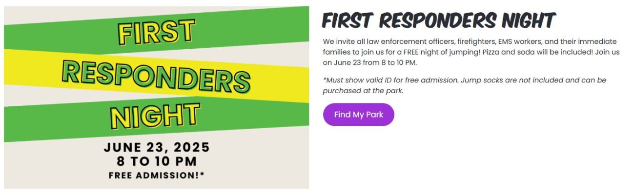 get air first responders night