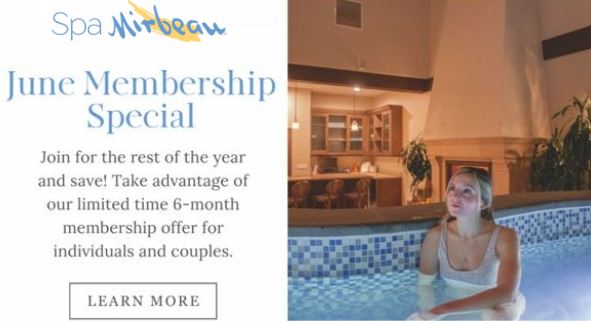 june membership special spa w logo