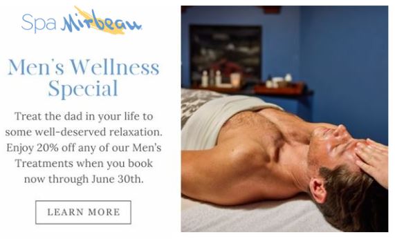 mens special spa w logo