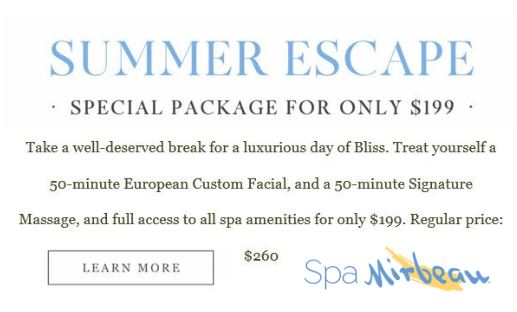 summer escape spa w logo