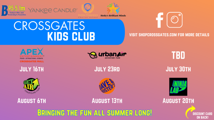 Kids Club 2024 Rack Card