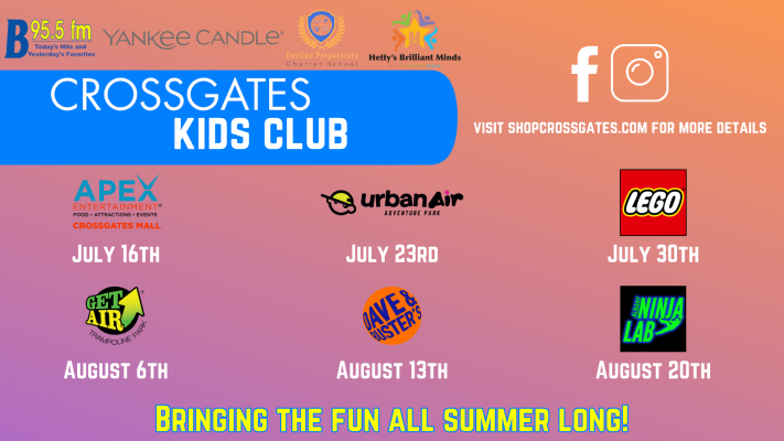 Kids Club ON THE ROAD 2025 SCHEDULE no times