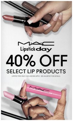 MAC Sale Event Flyer