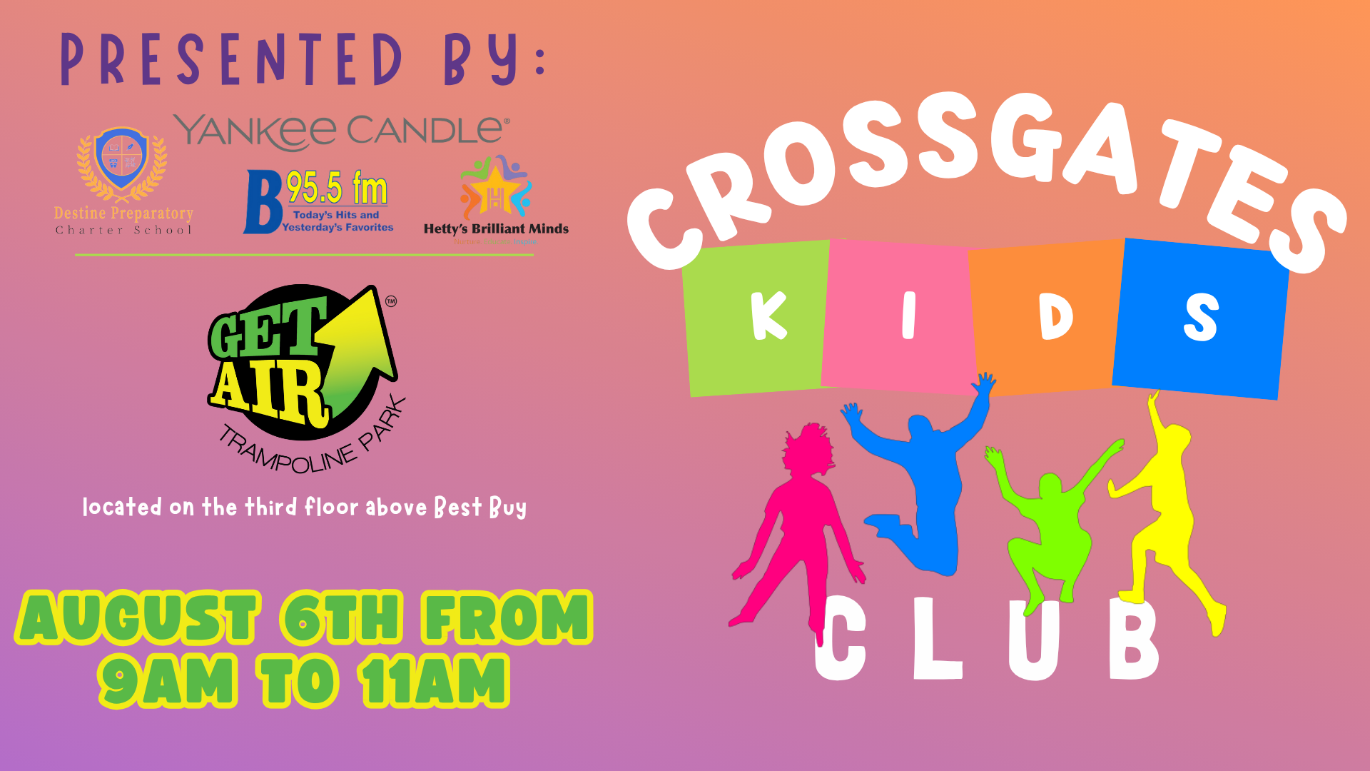 kids club ent GET AIR no reg