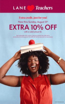 lane bryant teacher sale
