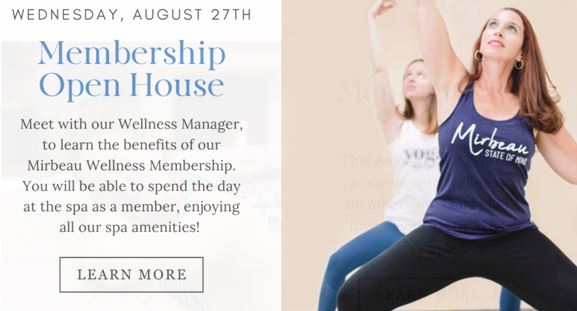 spa august open house