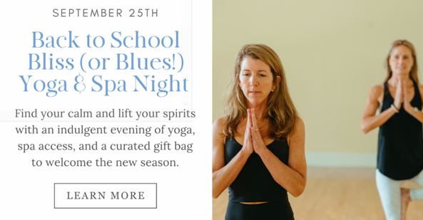 spa back to school blues