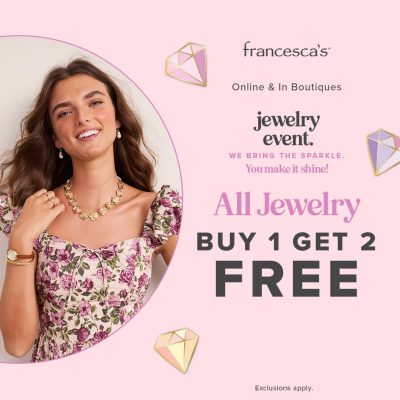 B1G2 Free Jewelry Square