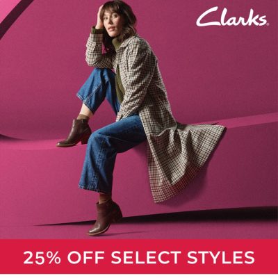 Clarks Campaign 102 25 Off Select Styles EN Image Set 1 1080x1080