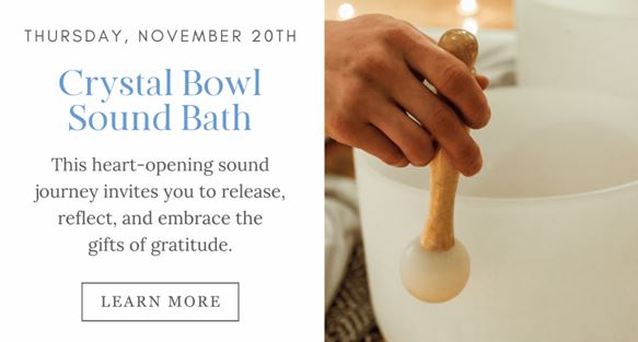 crystal bowl nov spa