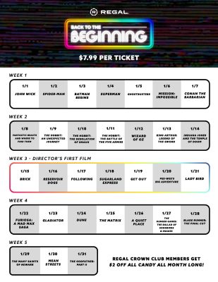 Back To Beginning 799 flyer