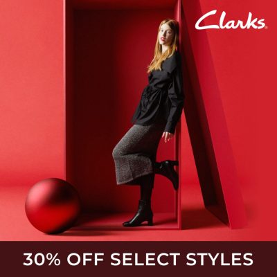 Clarks Campaign 117 30 Off Select Styles EN Image Set 1 1080x1080