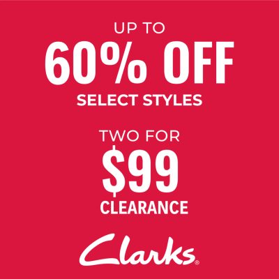 Clarks Campaign 128 END OF SEASON SALE! Save Up to 60 Off! EN Image Set 1 1080x1080