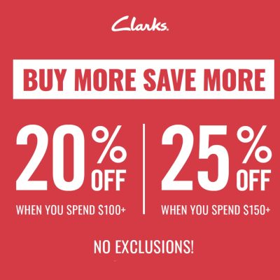 Clarks Campaign 138 Buy More Save More! EN Image Set 1 1080x1080