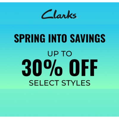 Clarks Campaign 149 Spring Savings! Up to 30 Off Select Styles EN Image Set 1 1080x1080