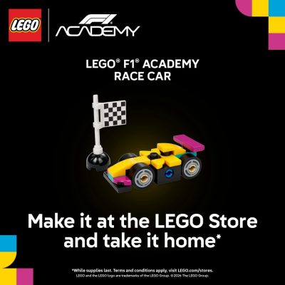 LEGO Campaign 331 Build a LEGO® F1 ACADEMY™ Mini build! EN Image Set 1 1080x1080