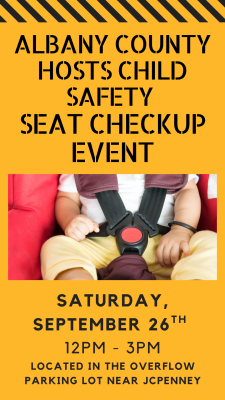Child Safety Seat Checkup Event September 2026