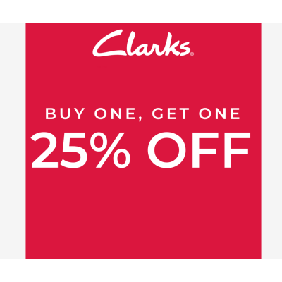 Clarks Campaign 244 BOGO 25 Off EN Image Set 1 1080x1080