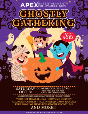 Ghostly Gathering Flyer