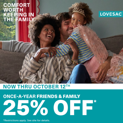Lovesac Campaign 167 Friends Family Sale EN Image Set 1 1080x1080